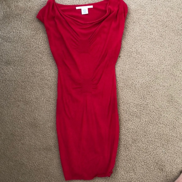 Max Studio Red Knit Dress size S - Picture 1 of 6